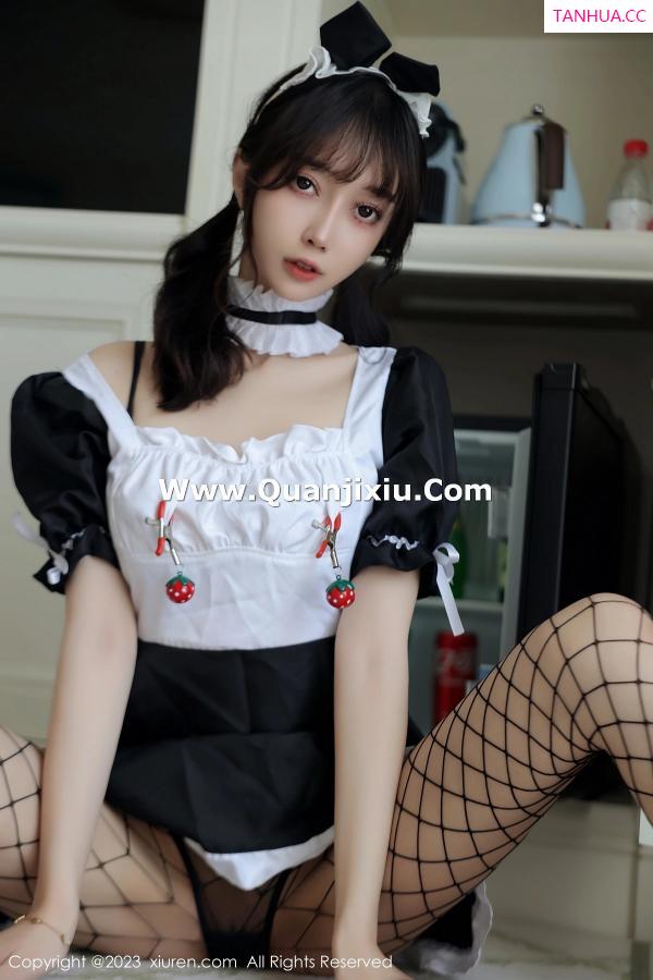 玥儿玥  [XiuRen]高清写真图 2023.08.11 No.7217 玥儿玥er 女仆服美腿第20张图片